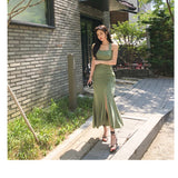 Women Maxi Dress Summer Long Sling Dress