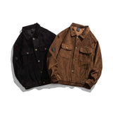 Unisex Shirts Fall Color-Blocking Jacket