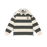 Unisex Hoodie Autumn Chest Striped Sweater