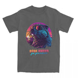 T Shirt Synthwave Polish Beaver Meme Bobr