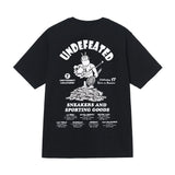 UNDEFEATED T Shirts Not Crew Neck Men's and Women's Loose
