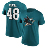 NHL T-Shirts Summer Loose Men's NHL Ice Hockey Sports T-Shirt Casual Short Sleeve