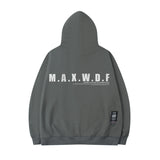 Men Hoodie Graffiti Printed Hoodie