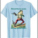 Strawberry Jams But My Don't T-Shirt, Funny Strawberry Lover