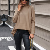 Women Knitted Sweater Autumn Turtleneck Sweater
