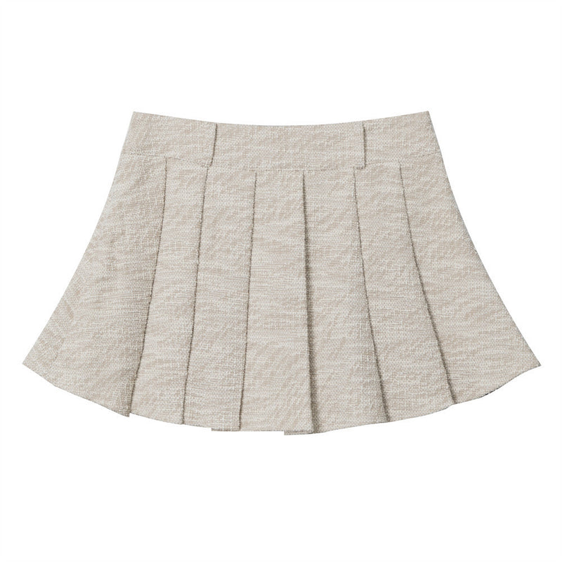 Women Skirt Knitted Pleated Skirt Skirt