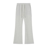 Men Sweatpants Casual Flared Pants Men's Casual Loose Micro-Flared Wide Leg Trousers