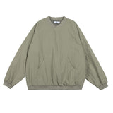 Unisex Jacket Retro Workwear Pullover Jacket Loose Men's Coat