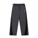 Women Sweatpants Vintage Sports Trousers Loose Wide-Leg Straight Pants Men and Women