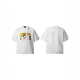 Mens T-shirts Saint Moom Sailor Moon Two Dimensional Vintage Short Sleeve T-Shirt