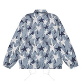 Men Jacket Coat XINGX Full Printed Men's Wide Jacket Coat