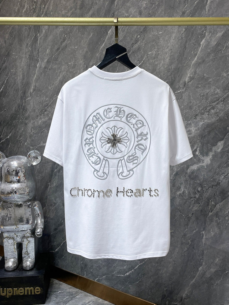 Chh Chrome Hearts T-Shirts Summer Short Sleeve T-Shirts