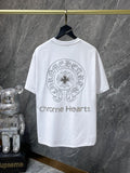 Chh Chrome Hearts T-Shirts Summer Short Sleeve T-Shirts