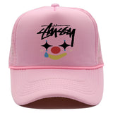 Stussy Hat Personality Fashion Printed Baseball Cap Outdoor Leisure Shade Sun Protection