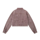 Women Jacket Denim Jacket Loose-Fitting Denim Clothes Jacket