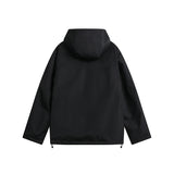 Unisex Winter Cotton Coat Three-Dimensional Multi-Pocket Hooded down Jacket