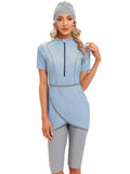 Muslim Bathing Suits Muslim Swimwear Short Sleeve Women Swimsuit Women Beach Swimsuit Burkini