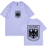 Rapper Kanye West Vultures Logo T Shirt Men's Women Hip Hop