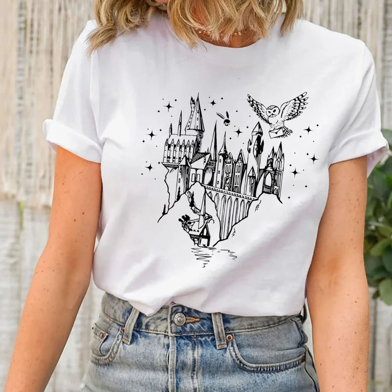 Magical Wizard Castle Shirt Movie Inspired Tee Wizard School