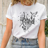 Magical Wizard Castle Shirt Movie Inspired Tee Wizard School