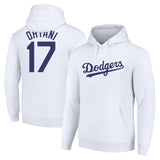 MLB Hoodie Spring Hoodie MLB Dodge Otani Sohei Sweater Men's Outdoor Sports