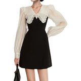 Women Maxi Dress Autumn Long Sleeve Sexy Dress