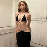 Women Dresses Sexy Backless Dress