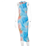 Women Dresses Summer Sexy Backless Sleeveless Dress
