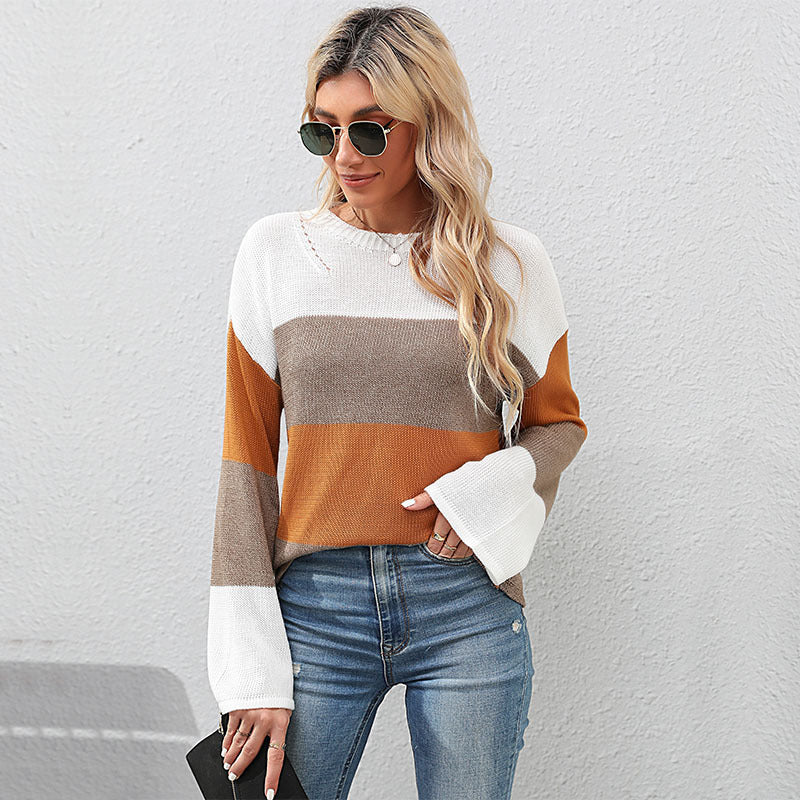 Women Knitted Sweater Women Autumn and Winter Loose