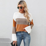 Women Knitted Sweater Women Autumn and Winter Loose