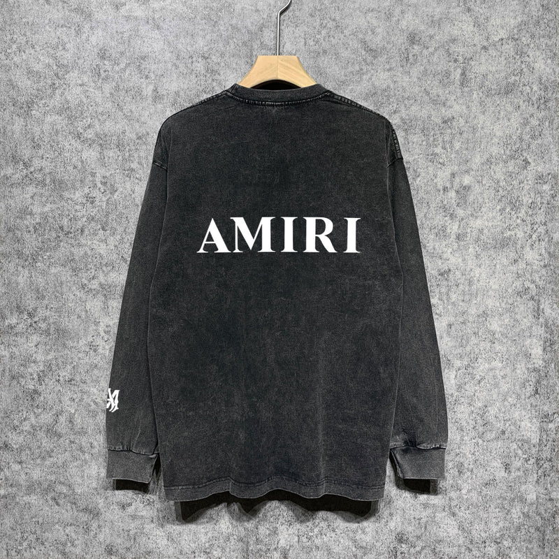Amiri Long-Sleeve Shirt Vintage Long Sleeve T-shirt