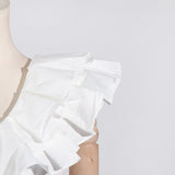 Women Dresses Spring V-neck Dress Long Dress (Qymy0409)
