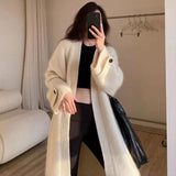 Women Knitwear Autumn and Winter Sweater Coat Loose Knitted Cardigan