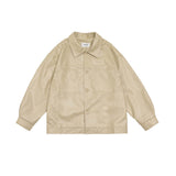 Unisex Jacket Autumn Leisure Leather Jacket