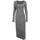 Women Dresses Summer Square Collar Dress