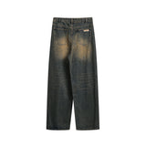 Unisex Pant Autumn Vintage Straight Barrel Mop Pants