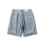 Men Jeans Shorts Loose Casual Shorts