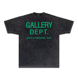 Gallery Dept T Shirts Tee Shirt Washed and Worn Short Sleeve T-shirt Blouse