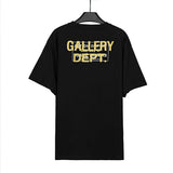 Gallery Dept T Shitrs round Neck Short Sleeve Color Graffiti Loose
