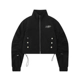 Women Jacket Short Jacket Loose Lapel Button Casual Fall Clothing Jacket