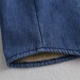 Women Jacket Denim Shirt Autumn Vintage Coat Top