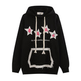 Men Hoodie Dopamine Couple Sweater Hip Hop Retro Hooded Sweater for Men and Women