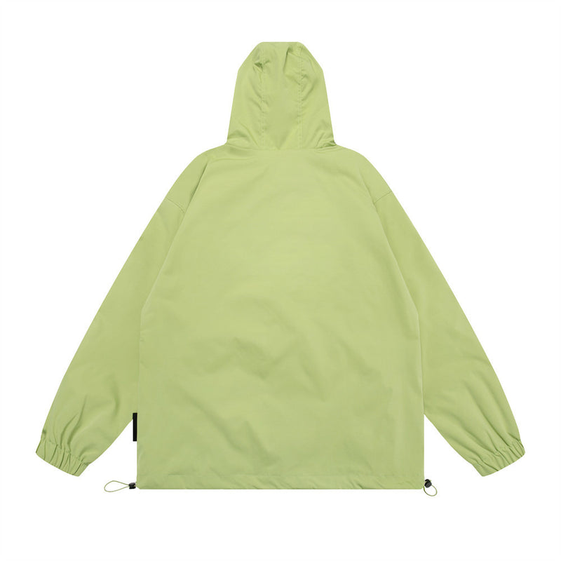 Men Jacket Coat Hooded Jacket Men's Ins Loose Outdoor Outdoor Jacket Coat