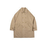 Unisex Jacket Retro Workwear Mid-Length Loose Fall Winter Coat