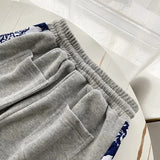 Women Sweatpants Spring and Autumn Casual Trousers Loose Wide Leg Pants