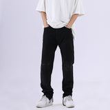 Men Jeans Ripped Black Slim Jeans