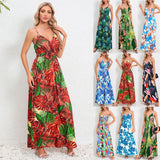 Women Date Dress Summer Sexy Bohemian Strap Dress