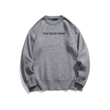 Unisex Sweater Autumn Back Letter Printed Sweater