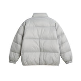 Unisex Winter Cotton Coat Stand-up Collar down Jacket Vintage down Jacket