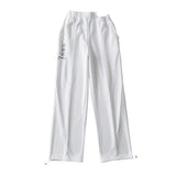 Women Sweatpants Reflective Letter Sports Pants Sweatpants Loose Casual Harem Pants